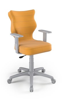 Krzesło do biurka, Entelo, Duo Velvet 35, rozmiar 5, (wzrost 146-176,5 cm) - ENTELO