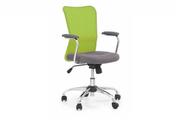 Krzesło do biurka młodzieżowe zielone WISTERI - Konsimo