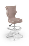 Krzesło do biurka z podnóżkiem, Entelo, Petit Jasmine 8, rozmiar 4, (wzrost 133-159 cm) - ENTELO