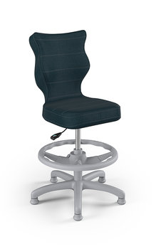 Krzesło do biurka z podnóżkiem, Entelo, Petit Monolith 24, rozmiar 3, (wzrost 119-142 cm) - ENTELO