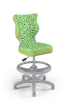 Krzesło do biurka z podnóżkiem, Entelo, Petit Storia 29, rozmiar 3, (wzrost 119-142 cm) - ENTELO