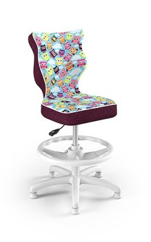 Krzesło do biurka z podnóżkiem, Entelo, Petit Storia 32, rozmiar 3, (wzrost 119-142 cm) - ENTELO