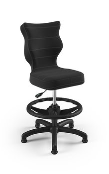 Krzesło do biurka z podnóżkiem, Entelo, Petit Velvet 17, rozmiar 3, (wzrost 119-142 cm) - ENTELO