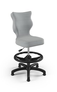 Krzesło do biurka z podnóżkiem, Entelo, Petit Velvet 3, rozmiar 4, (wzrost 133-159 cm) - ENTELO