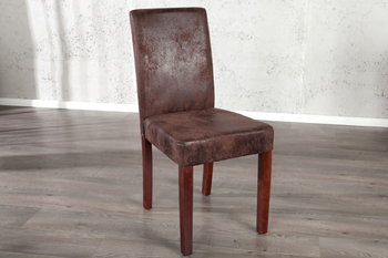 Krzesło do jadalni LECTUS Diego, szare, 47x99x59 cm - Lectus
