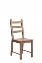 Krzesło Drewniane do salonu jadalni kuchenne brązowe solidne sosnowe