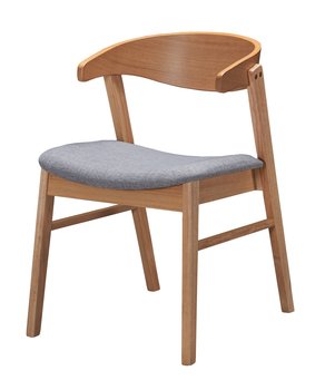 Krzesło Drewniane Panize Dąb Naturalny/Szare - Selsey
