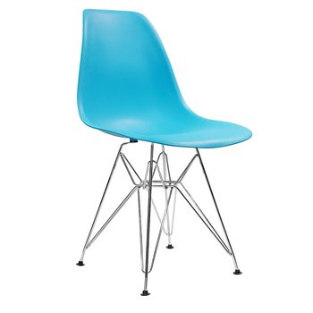 Krzesło DSR Milano ciemno niebieskie - BMDesign