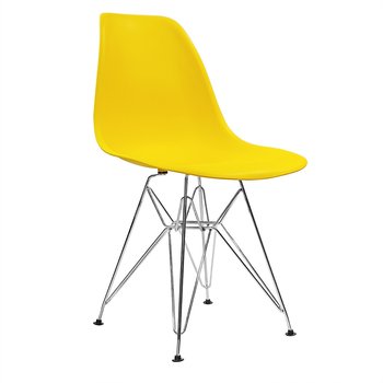Krzesło DSR Milano żółte - BMDesign