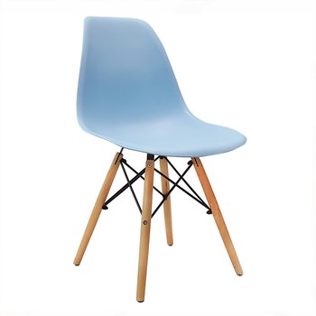 Krzesło DSW Milano niebieskie jasne - BMDesign