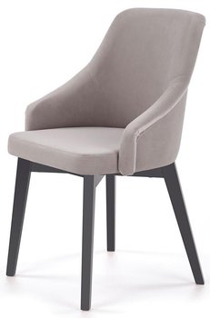 Krzesło ELIOR Altex 2X, popielato-czarne, 56x57x86 cm - Elior