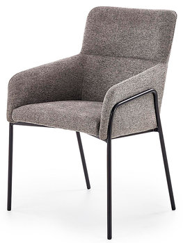 Krzesło ELIOR Entor, szare, 61x57x84 cm - Elior
