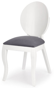 Krzesło ELIOR Lavon, białe, 52x43x90 cm - Elior