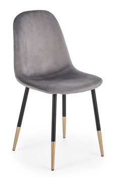 Krzesło ELIOR Oslo, popielate, 45x48x88 cm - Elior