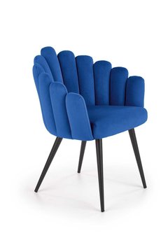 Krzesło Finger granatowe velvet - Intesi