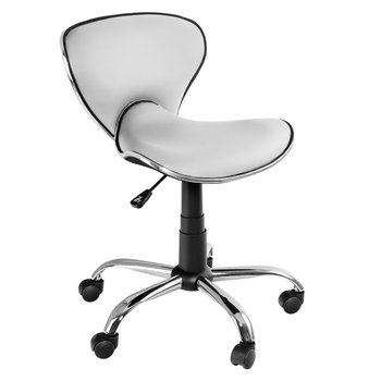 Krzesło kosmetyczne Spacetronik Binary (biały)-Krzesło kosmetyczne Spacetronik Binary (biały) - Spacetronik