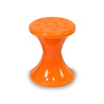 Krzesło krzesełko dziecięce taboret dziecięcy do ogrodu Pomarańczowe UC824008-02