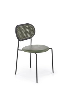 Krzesło Lander zielone/ rattan - Intesi