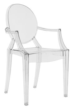 Krzesło Louis Ghost transparentne - BMDesign