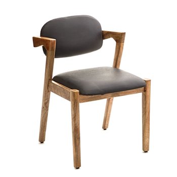 Krzesło LUNE drewniane 53 x 53 x 80 cm HOMLA - Homla