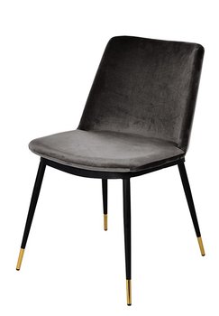 Krzesło MIA HOME Emma, ciemnoszary, 81x54x48,5 cm - MIA home