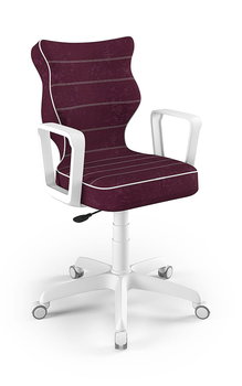 Krzesło młodzieżowe, Entelo, Norm biały, Visto 07, rozmiar 6 (wzrost 159-188 cm) - ENTELO