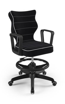 Krzesło młodzieżowe, Entelo, Norm czarny, Jasmine 01, rozmiar 6 WK+P (wzrost 159-188 cm) - ENTELO