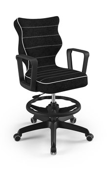 Krzesło młodzieżowe, Entelo, Norm czarny, Visto 01, rozmiar 6 WK+P (wzrost 159-188 cm) - ENTELO