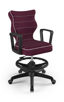 Krzesło młodzieżowe, Entelo, Norm czarny, Visto 07, rozmiar 6 WK+P (wzrost 159-188 cm) - ENTELO