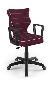 Krzesło młodzieżowe, Entelo, Norm czarny, Visto 07, rozmiar 6 (wzrost 159-188 cm) - ENTELO