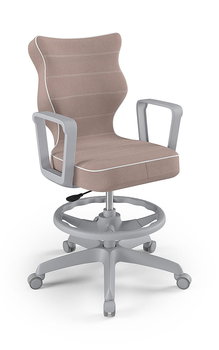 Krzesło młodzieżowe, Entelo, Norm szary, Jasmine 08, rozmiar 6 WK+P (wzrost 159-188 cm) - ENTELO
