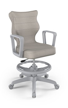 Krzesło młodzieżowe, Entelo, Norm szary, Monolith 03, rozmiar 6 WK+P (wzrost 159-188 cm) - ENTELO