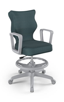 Krzesło młodzieżowe, Entelo, Norm szary, Monolith 06, rozmiar 6 WK+P (wzrost 159-188 cm) - ENTELO