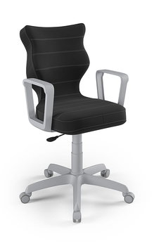 Krzesło młodzieżowe, Entelo, Norm szary, Velvet 17, rozmiar 6 (wzrost 159-188 cm) - ENTELO