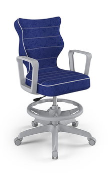 Krzesło młodzieżowe, Entelo, Norm szary, Visto 06, rozmiar 6 WK+P (wzrost 159-188 cm) - ENTELO