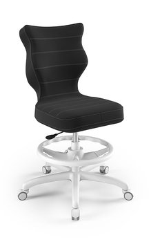 Krzesło młodzieżowe, Entelo, Petit biały, Velvet 17, rozmiar 6 WK+P (wzrost 159-188 cm) - ENTELO