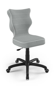 Krzesło młodzieżowe, Entelo, Petit czarny, Jasmine 03, rozmiar 6 (wzrost 159-188 cm) - ENTELO