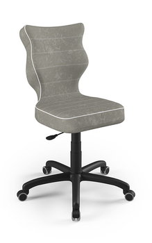 Krzesło młodzieżowe, Entelo, Petit czarny, Visto 03, rozmiar 6 (wzrost 159-188 cm) - ENTELO