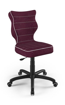 Krzesło młodzieżowe, Entelo, Petit czarny, Visto 07, rozmiar 6 (wzrost 159-188 cm) - ENTELO
