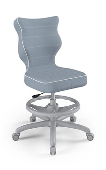 Krzesło młodzieżowe, Entelo, Petit szary, Jasmine 06, rozmiar 6 WK+P (wzrost 159-188 cm) - ENTELO