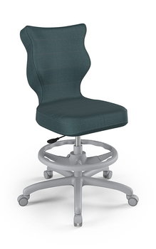 Krzesło młodzieżowe, Entelo, Petit szary, Monolith 06, rozmiar 6 WK+P (wzrost 159-188 cm) - ENTELO