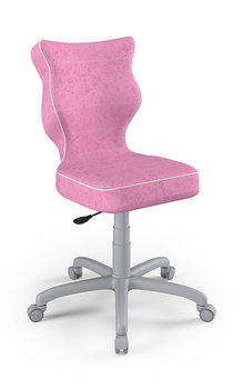 Krzesło młodzieżowe, Entelo, Petit szary, Visto 08, rozmiar 6 (wzrost 159-188 cm) - ENTELO