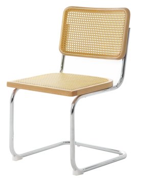 Krzesło na płozach Lashine technorattan/drewno bukowe - Selsey