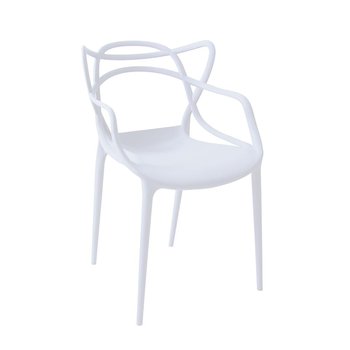 Krzesło nowoczesne BELLUNO BIAŁE - Nuforma