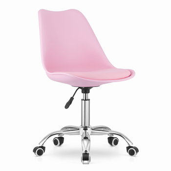 Krzesło obrotowe ALBA - róż - Leobert