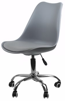 Krzesło Obrotowe Do Biurka Fotel Biurowy Ps 19 Szary - CHICCOT