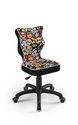 Krzesło obrotowe ENTELO Petit Czarny ST28, rozmiar 4 - ENTELO