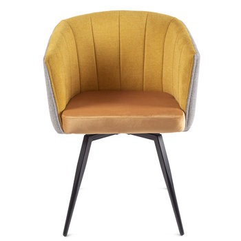 Krzesło Obrotowe Tapicerowane Palermo - Gold Label