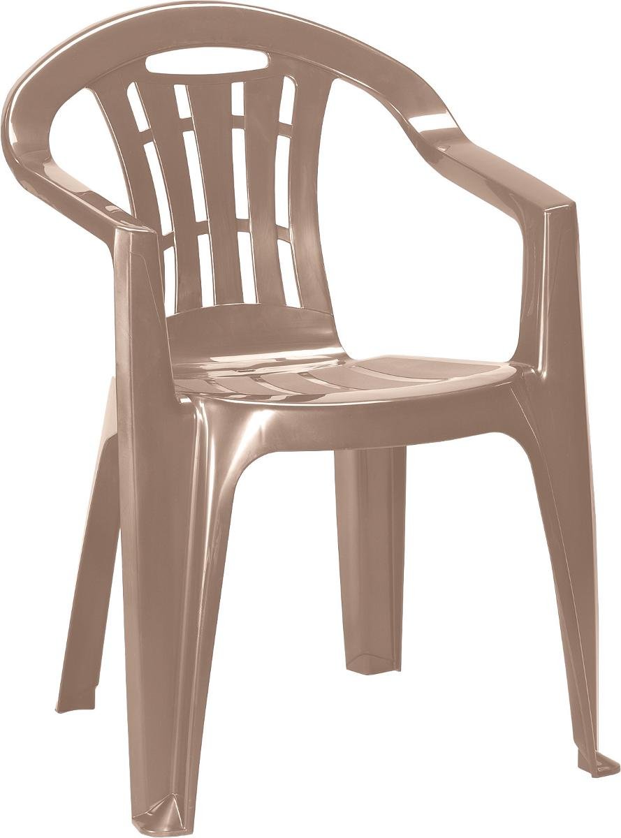 Krzesło ogrodowe CURVER Mallorca, cappuccino, 56x58x79 cm
