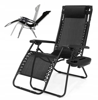 Krzesło Ogrodowe Gravi Black Xl - Bluegarden